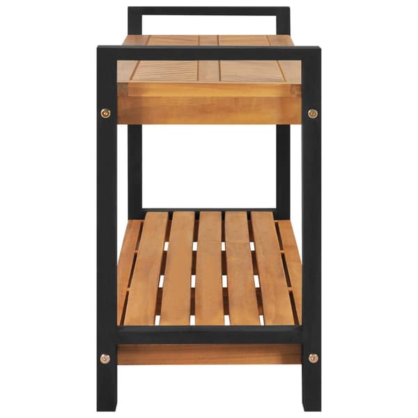 Bänk 120 cm massiv teak