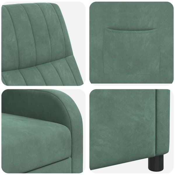 Recliner Havgrön Sammet (V)