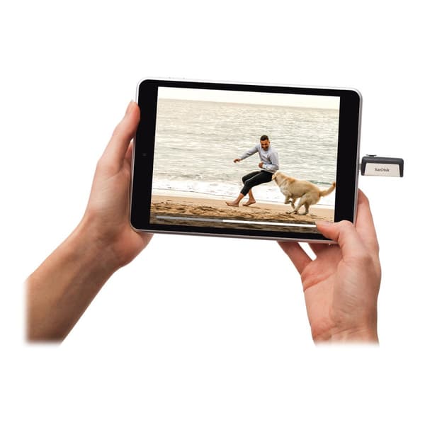 SanDisk Ultra Dual - USB flash-enhet - 128 GB