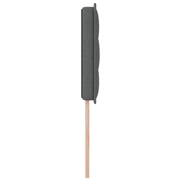 Huvudgavel Mörkgrå 90 cm tyg