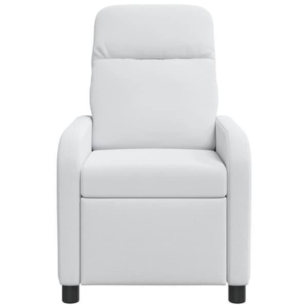 Recliner Vit Tyg