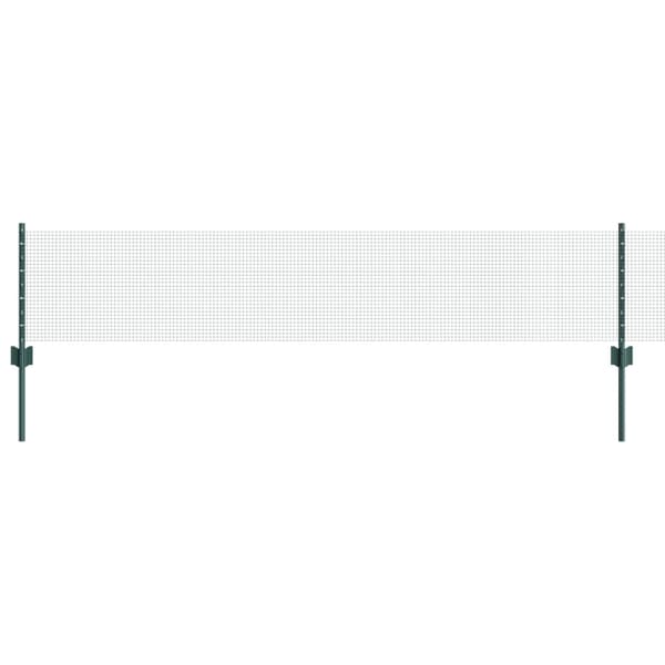 Stängsel med stolpe Grön