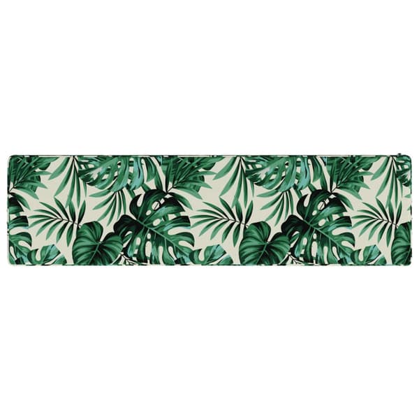 1-delad Bänk Kudde VUGHT 100% Polyester Bladmönster