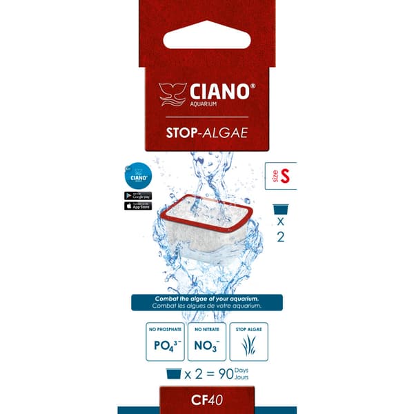 Stop Algae Small Ciano 2-pack