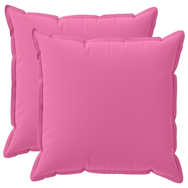 Kuddöverdrag 2 st HOUTEN Rosa 60 x 60 cm Polyester