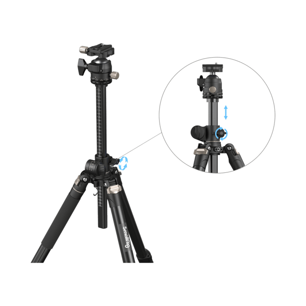 SmallRig 4288 Tripod with Lateral Center Column CT200