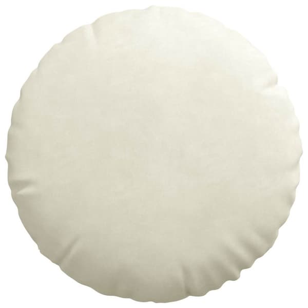 Sittkuddar 2 pcs Kräm Ø 40 x 13 cm Sammet