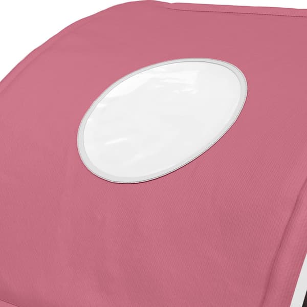 Sängtunnel 2 pcs Rosa 211 x 67,5 x 2 cm Polyester