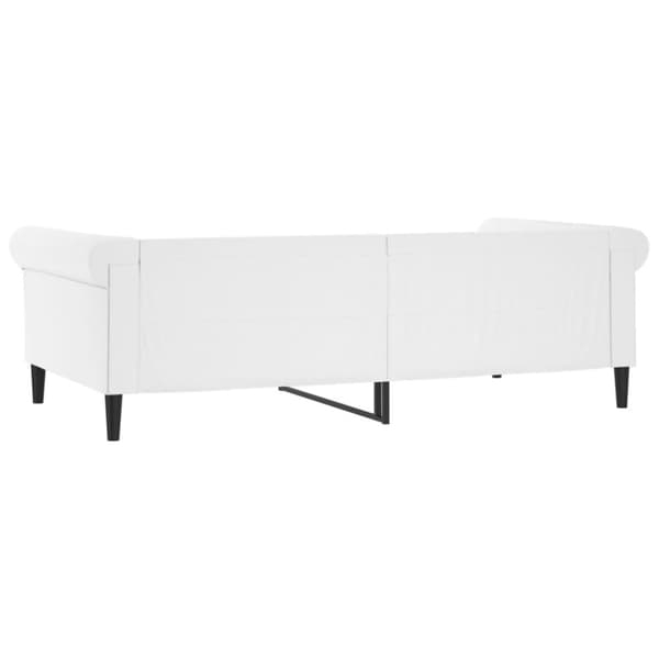Dagbädd vit 100x200 cm konstläder