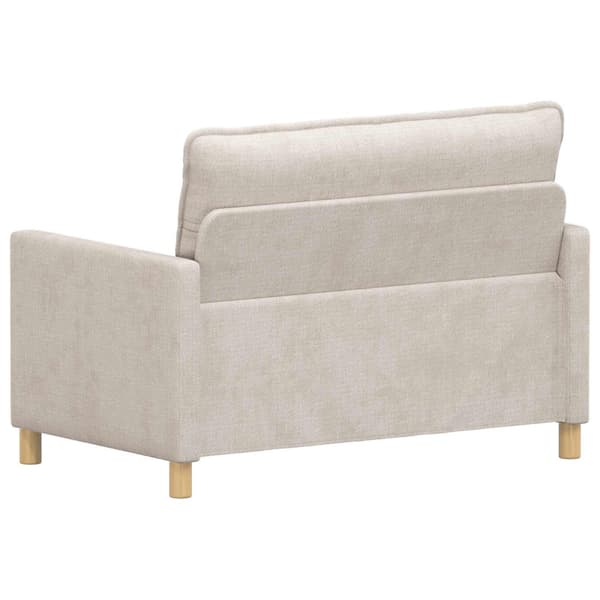 Soffa Gräddvit 126 x 81 x 87,5 cm Polyester