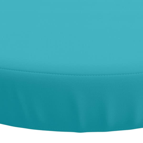 4-delade Sittdynor SOEST 4 st 100% Polyester Turkos Ø 35 x 7 cm