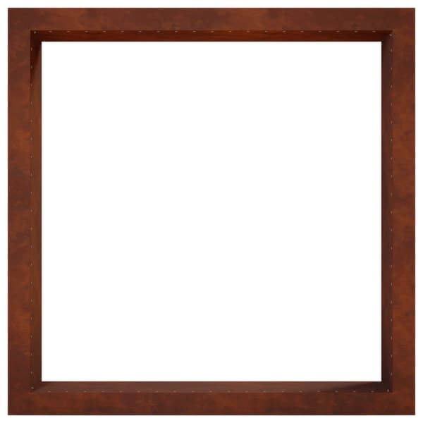 Eldstad ring Rostig 90 x 90 x 25 cm Väderbeständig stål