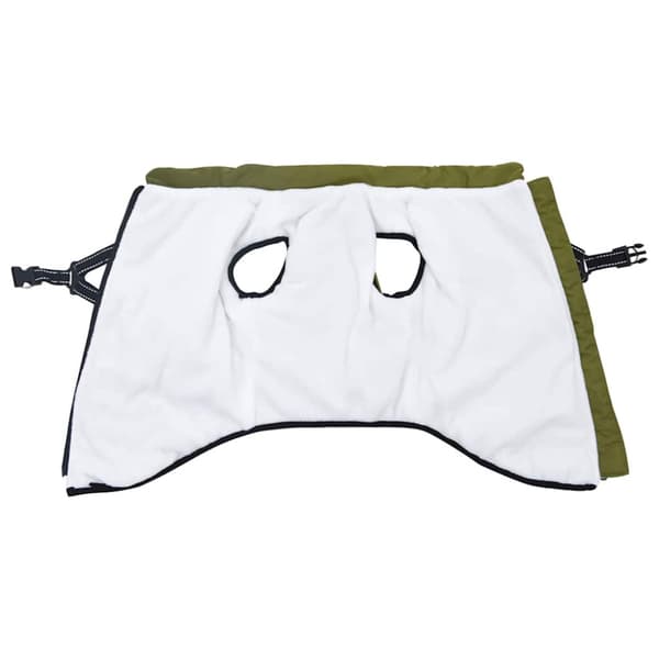 Hund Kappa Armégrön L68 Fleece och Polyester