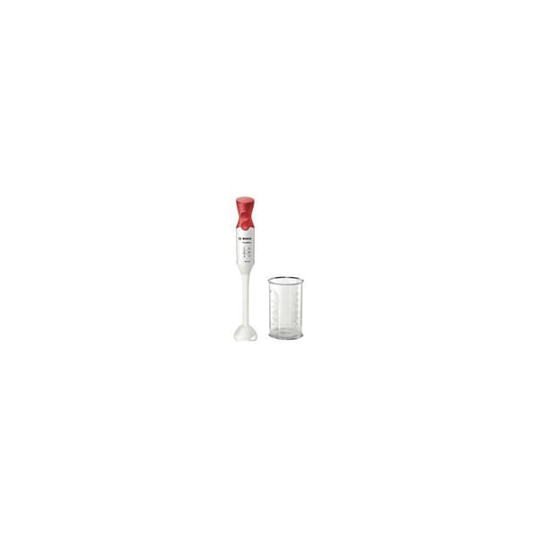Bosch ErgoMixx MSM64010 - handmixer - vit/röd