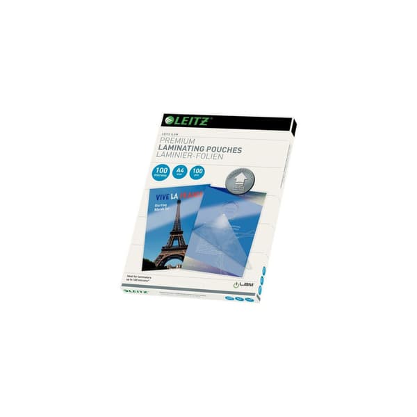 Laminat LEITZ UDT A4 100mic klar 100/fp