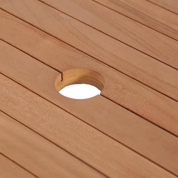 Badrumsunderskåp massiv teak 74x45x75 cm