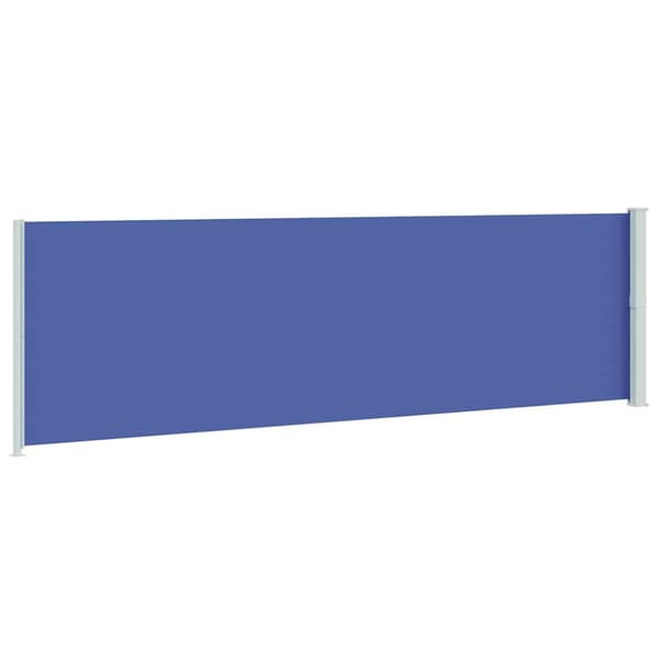 Infällbar sidomarkis 180x600 cm blå