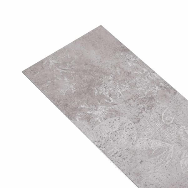 Golvplankor 36 pcs Jordgrå 5,02 m² PVC