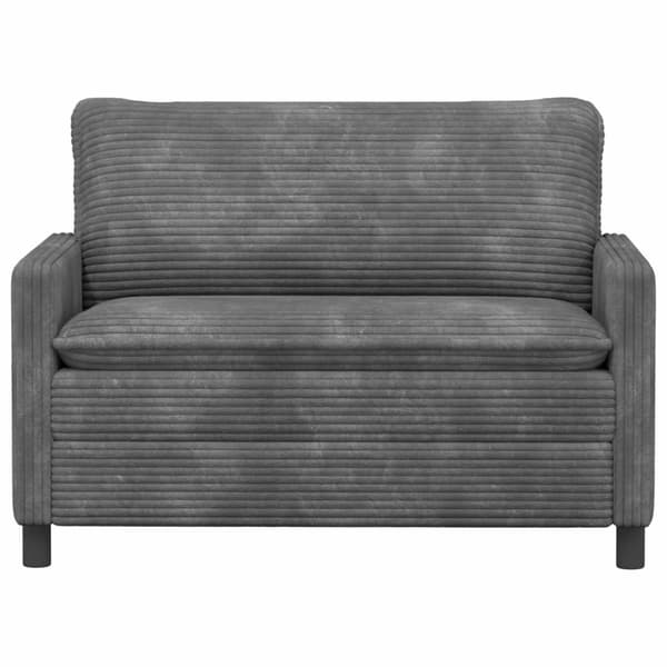 Soffa Ljusgrå 126 x 81 x 87,5 cm Polyester
