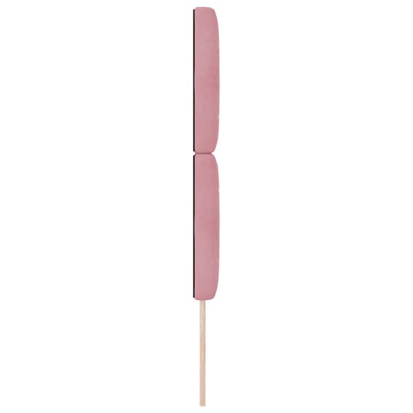 Huvudgavel Rosa 80 cm Sammet