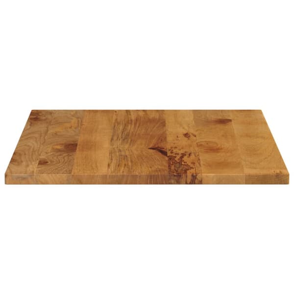 Bordsskiva 100x80x2,5 cm rektangulär massivt mango-trä
