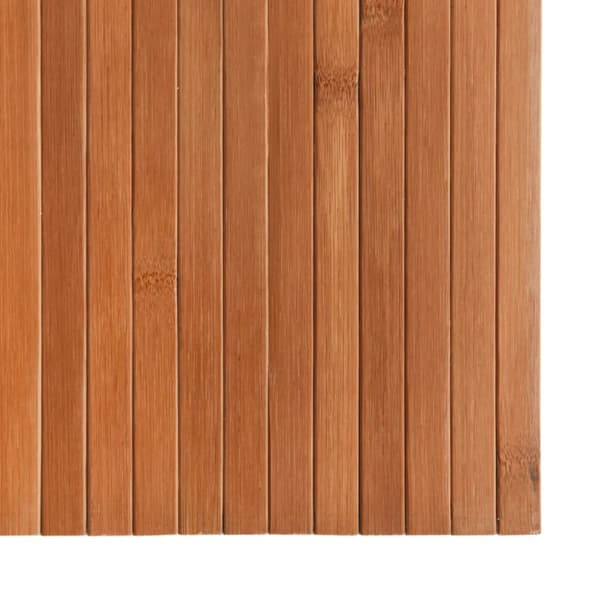 Rumsavdelare brun bredd 600 cm höjd 165 cm bambu