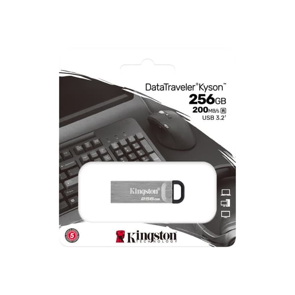 Kingston DataTraveler Kyson - USB flash-enhet - 256 GB