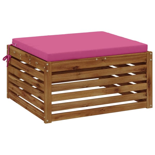 1-delad Sittdyna SOEST 100% Polyester Rosa 70 x 70 x 5 cm