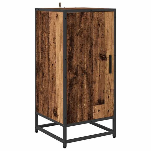Sideboard Gammalt trä 35,5 x 35 x 76 cm