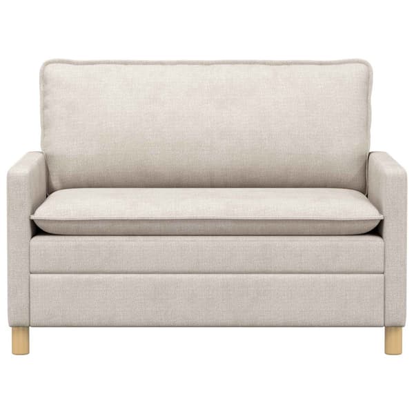 Soffa Gräddvit 126 x 81 x 87,5 cm Polyester