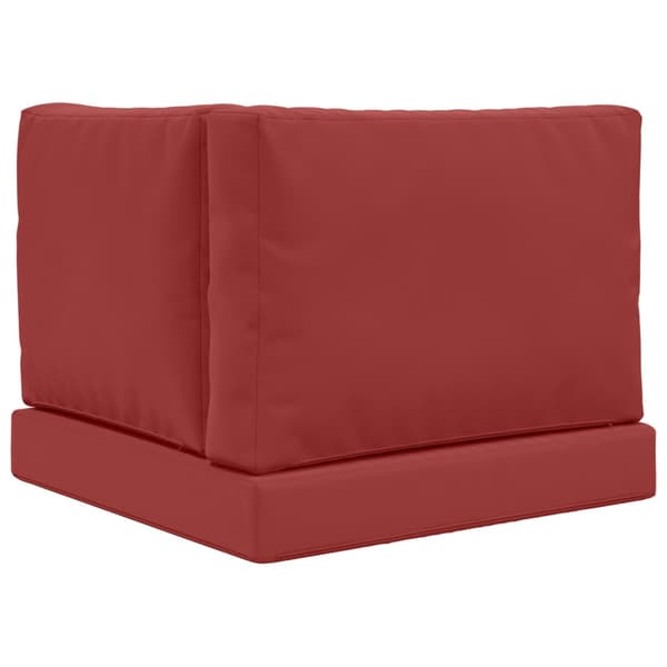 Utomhus Soffa Kudde 3 pcs Vinröd Polyester