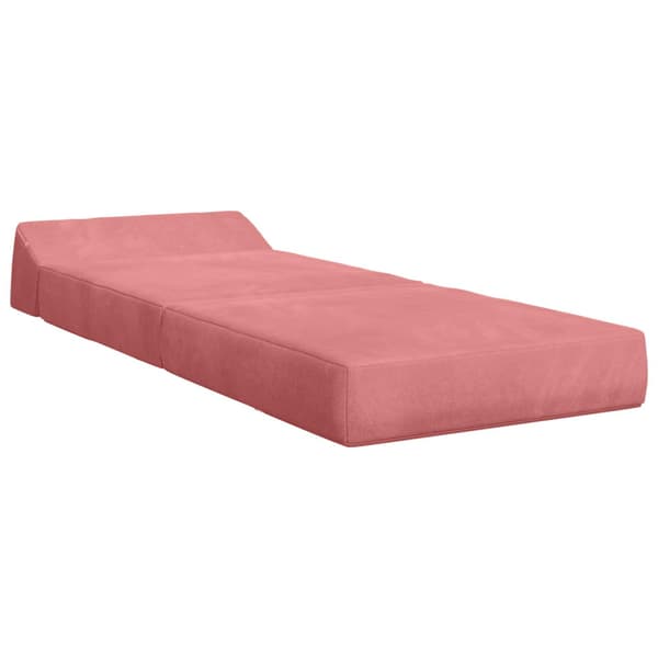 Fällbar Soffbed Rosa 60 x 70 x 41 cm Tyg