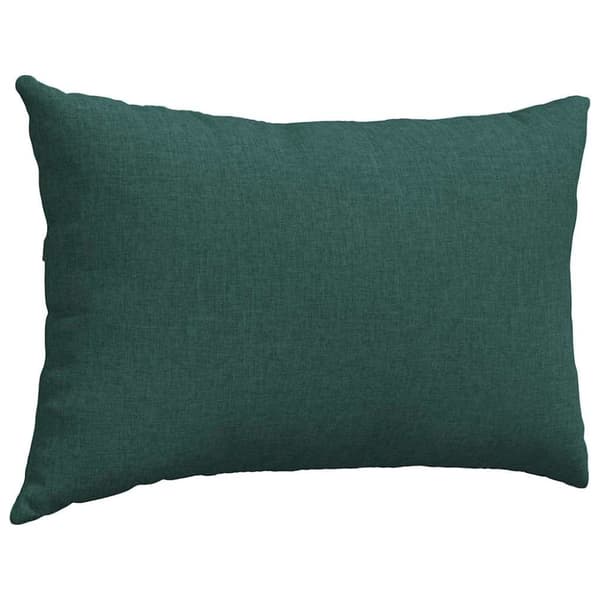 Sofakuddar 2 pcs Mörkgrön 60 x 40 cm tyg