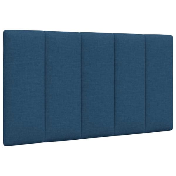 Bed Frame without Mattress "Hanko" Blue 90x200cm Fabric