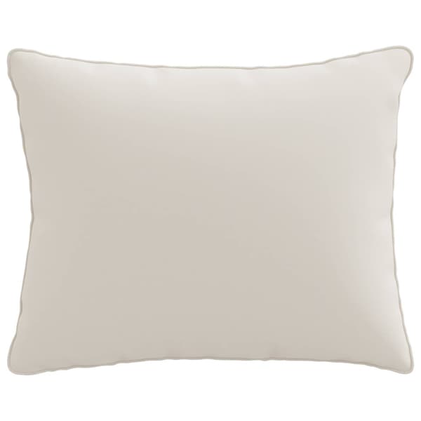 1-delad ryggkudde PUTTEN 100% Polyester Vit 60 x 40 x 15 cm