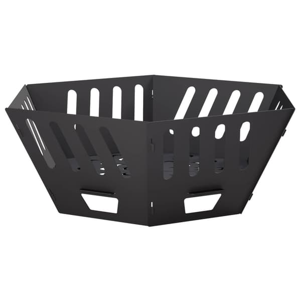 Eldstad Svart 60 x 60 x 23 cm Stål