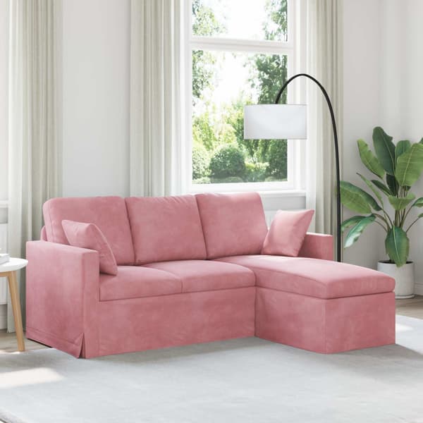 Soffa Rosa 178 x 134 x 80 cm Sammet