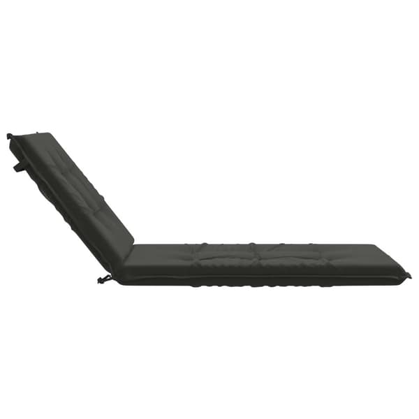 Solstol Kudde GEMERT 100% Polyester Antracit 190 x 80 x 9 cm
