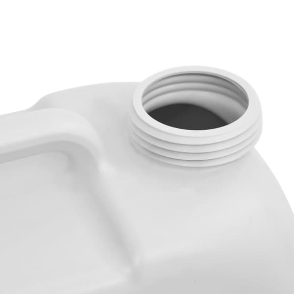 Vattendunk med adapter 24 L grå