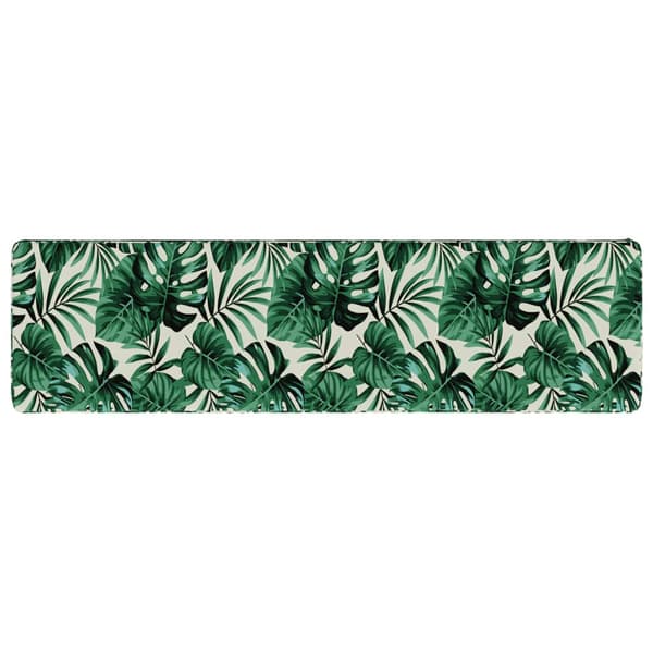 2-delade Bänk Kuddar VUGHT 2 st 100% Polyester Bladmönster