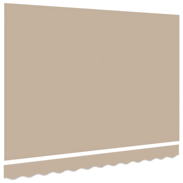 Markisväv Beige 330 x 195 cm Polyester