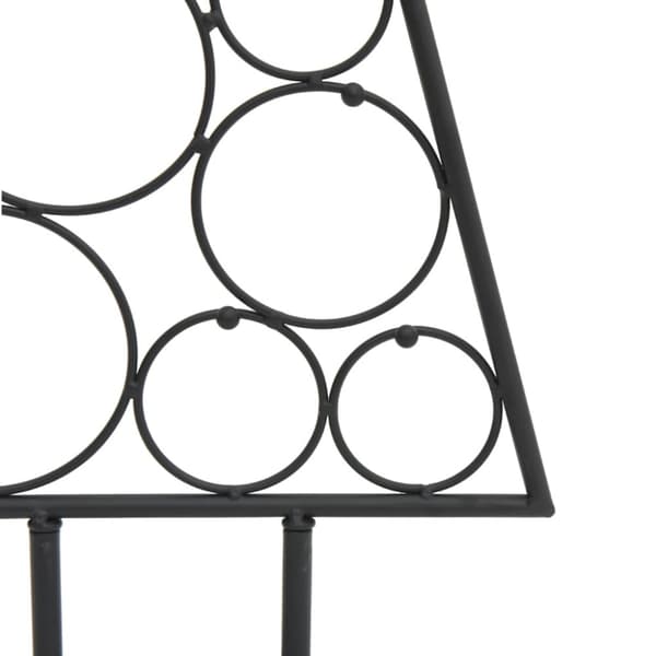 Julgran i metall svart 90 cm
