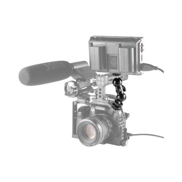 SMALLRIG 1135 MULTI-FUNC DOUBLE BALLHEAD SHOE+1/4"