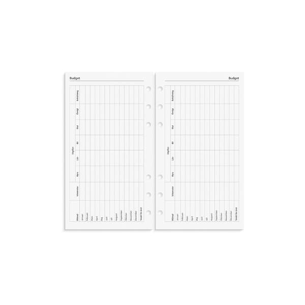 Regent Systemkalender 2027 skinn brun