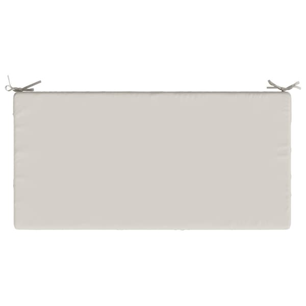 Sittkudde SOEST 100% Polyester Vit 120 x 80 x 15 cm
