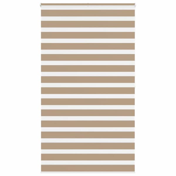 Rullgardin zebra 135x200 cm tyg bredd 130,9 cm polyester