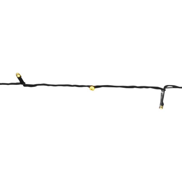 Solcellsdriven LED-ljusslinga 2 st varmvit
