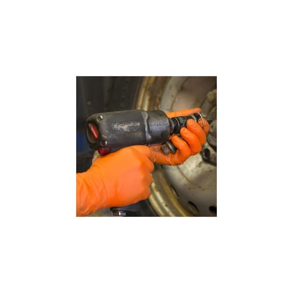 Nitrilhandske 940 orange L 100/fp