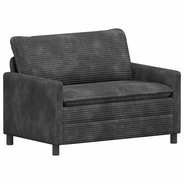 Soffset 2 pcs Mörkgrå Polyester