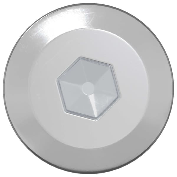 Träskruvar 2 pcs Silver M6 x 70 mm Stål